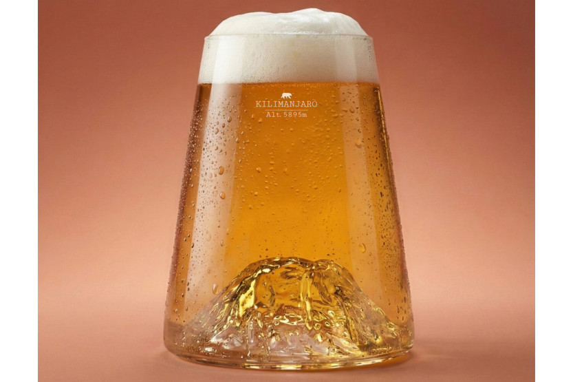 Vaso para degustación de cristal Alaskan Maker Topographic Kilimanjaro