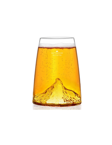 Alaskan Maker Topographic Mont Cervin langt krystal Spiritusglas