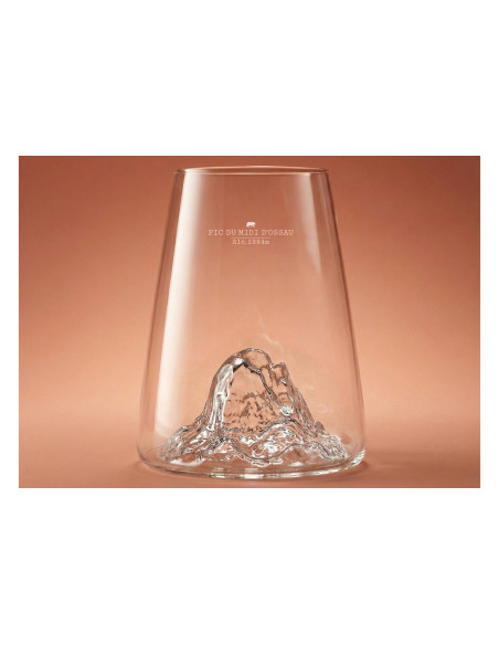 Vaso para degustación de cristal Alaskan Maker Topographic Pic du midi
