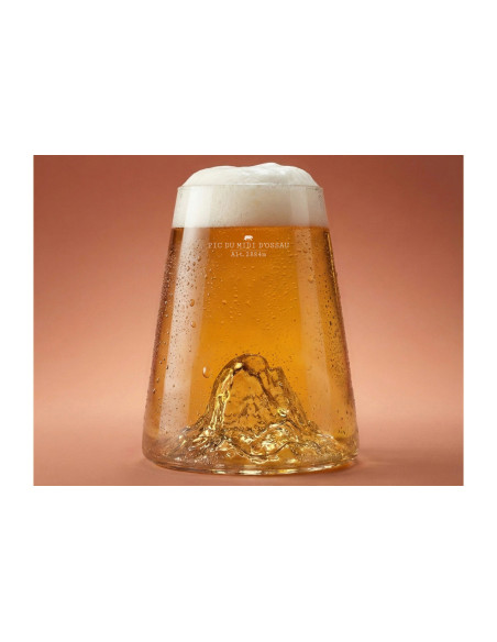 Vaso para degustación de cristal Alaskan Maker Topographic Pic du midi