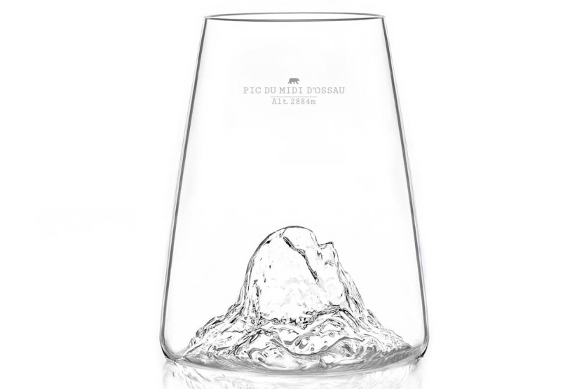 Copo para degustação cristal comprido Pic du midi Alaskan Maker Topographic