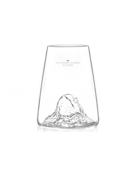 Vaso para degustación de cristal Alaskan Maker Topographic Pic du midi