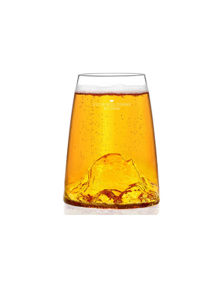 Vaso para degustación de cristal Alaskan Maker Topographic Pic du midi