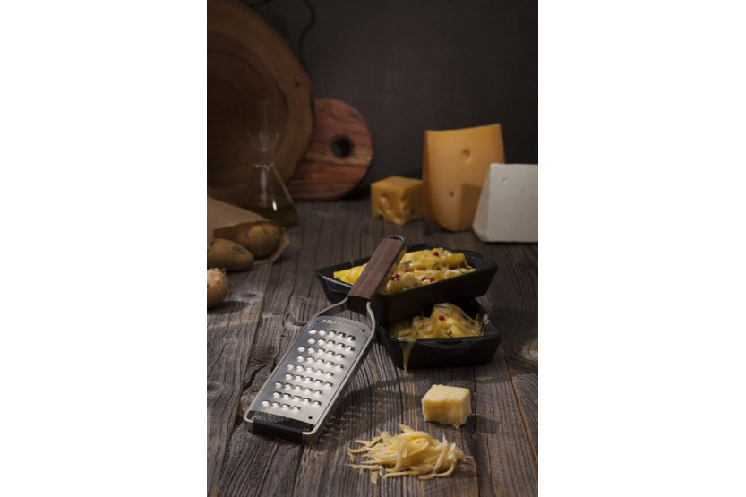 Microplane Master extra grove rasp walnoot handvat
