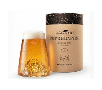 Alaskan Maker Topographic Watzmann spritglas med lång kristall