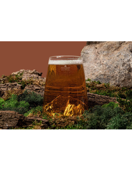 Alaskan Maker Topographic Watzmann long crystal spiritusglas