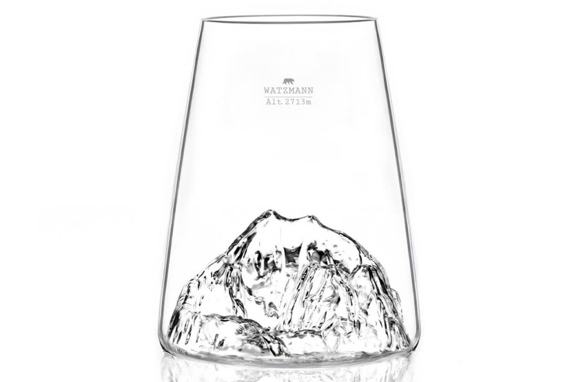 Alaskan Maker Topographic Watzmann Vaso para degustación de cristal para bebidas espirituosas