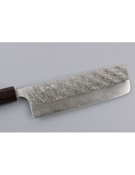 16,5cm Yoshimi Kato Hyo SG2 Japanilainen käsintehty nakiri veitsi