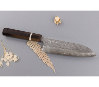 16,5 cm Coltello santoku Yoshimi Kato Hyo SG2, fatto a mano in Giappone 2
