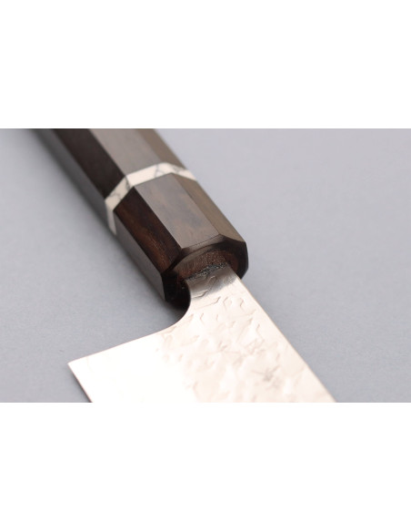 16,5 cm Coltello santoku Yoshimi Kato Hyo SG2, fatto a mano in Giappone