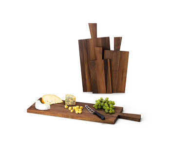 Aperitiivilauta Continenta pähkinäpuu 39x17x2cm 2