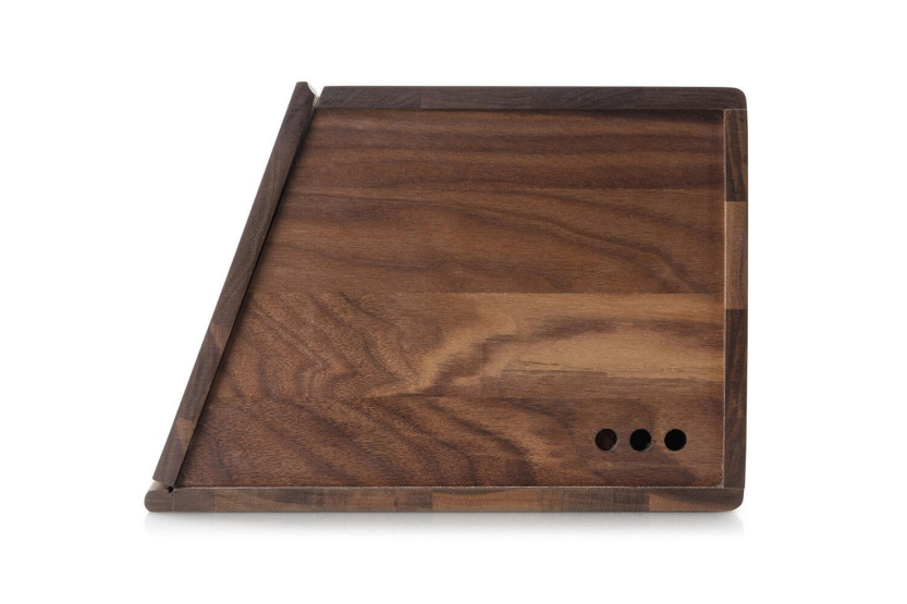 Walnoothouten Continenta brooddoos 40x26x18,5cm