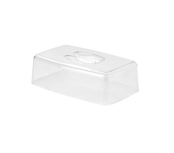 Rechthoekige kaasplateau met Continenta bel in rubberhout 30x20x8.5cm 2