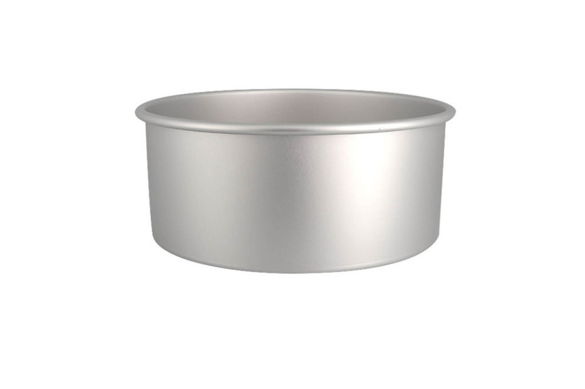 Patissdecor tårtform med hög kant i aluminium