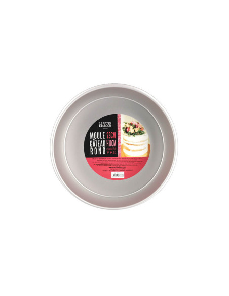Patissdecor aluminium taartvorm met hoge rand