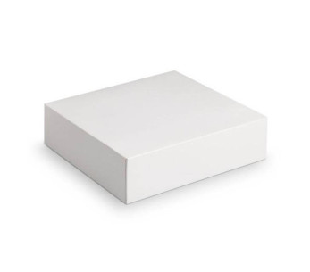 Patissdecor vit tårtkartong av papp