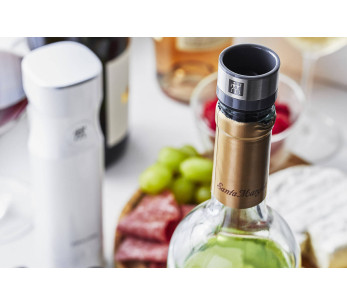 Conjunto de 3 rolhas de vinho em vácuo Zwilling Fresh & Save, cinzentas 2