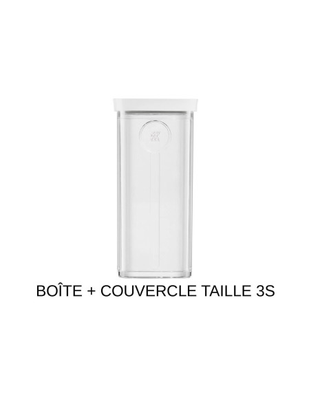 6-teiliges Set Zwilling Fresh & Save Cube Größe S 4 Dosen + 1 Einsatz + 1 Marker