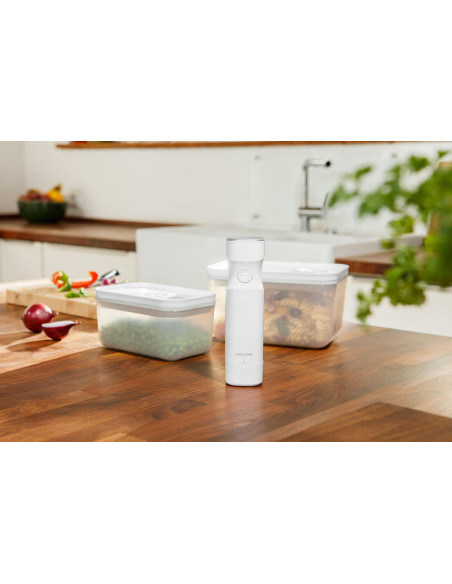 Zwilling Fresh & Save Starterset 7-teilig M/L 1 Vakuumpumpe + 2 Plastikdosen + 4 Beutel