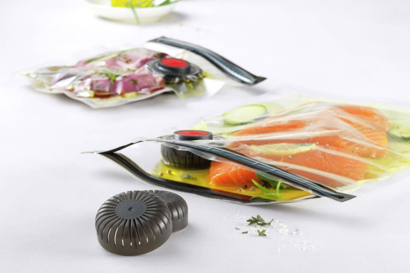 Zwilling Fresh & Save Set de inicio de 7 piezas M/L 1 bomba de vacío + 2 cajas de plástico + 4 bolsas