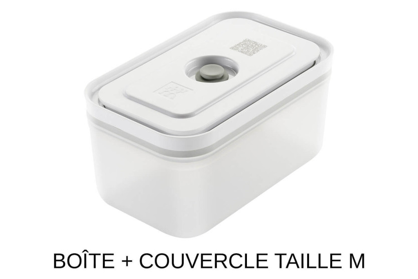 Conjunto inicial de 7 peças Zwilling Fresh & Save M/L 1 bomba de vácuo + 2 caixas de plástico + 4 sacos