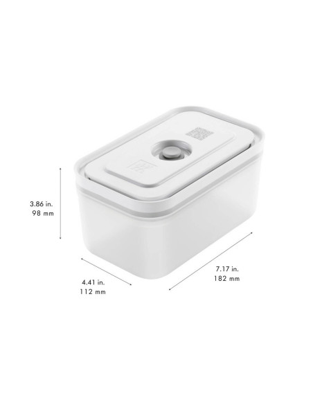 Zwilling Fresh & Save 7-delt startsett M/L 1 vakuumpumpe + 2 plastbokser + 4 poser