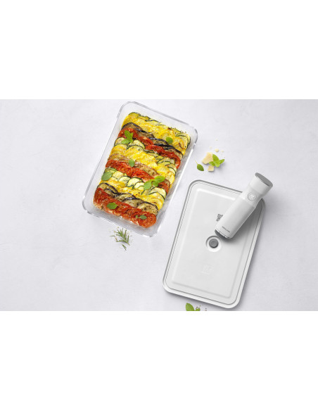 Zwilling Fresh & Save -tyhjiögratiiniastia borosilikaattilasista