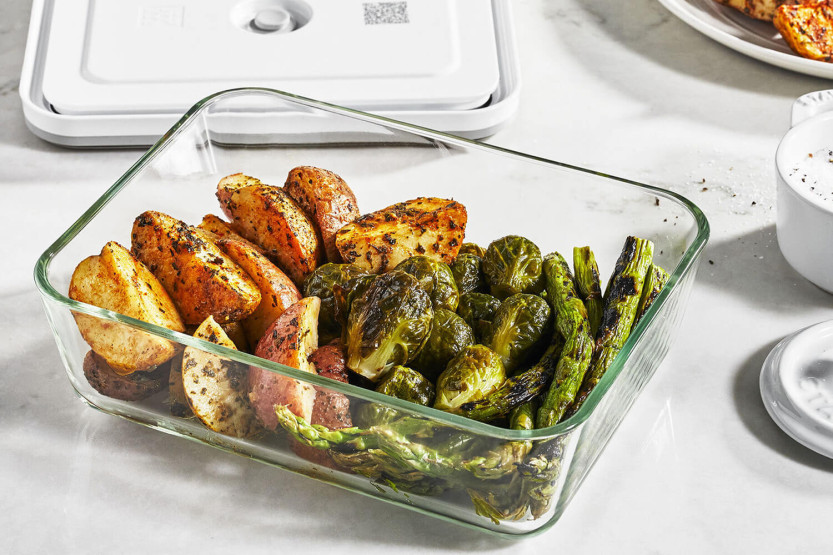 Zwilling Fresh & Save vacuüm koelkastdoos in borosilicaatglas