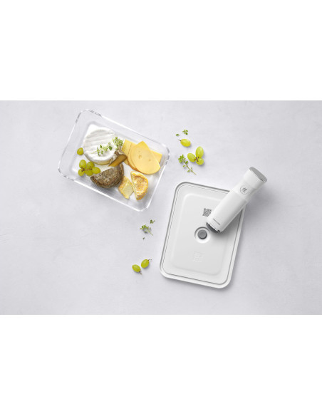 Caixa frigorífica de vácuo Zwilling Fresh & Save em vidro borossilicato