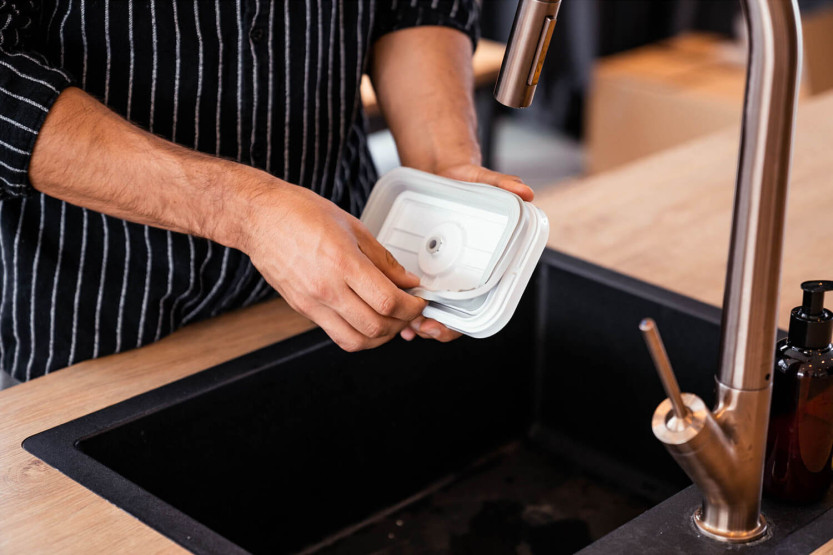 Box für Zwilling Fresh & Save Vakuum-Kühlschrank aus Borosilikatglas