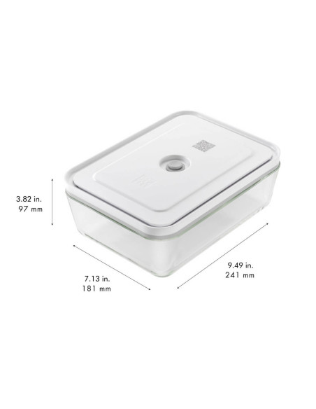 Nevera de vacío Zwilling Fresh & Save de vidrio borosilicato
