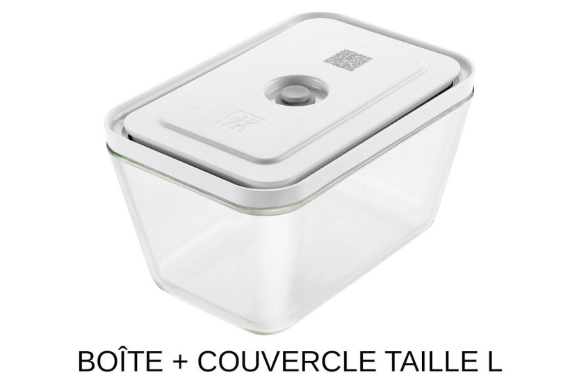 Zwilling Fresh & Save 7-osainen M/L-lasin aloitussarja 1 tyhjiöpumppu + 2 lasilaatikkoa + 4 pussia.