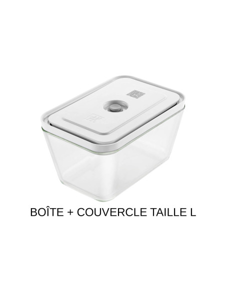 Zwilling Fresh & Save 7-delt M/L glas-startsæt 1 vakuumpumpe + 2 glasbokse + 4 poser