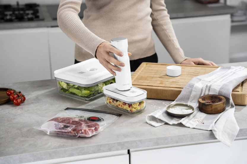 Zwilling Fresh & Save vakuumförpackare i borosilikatglas
