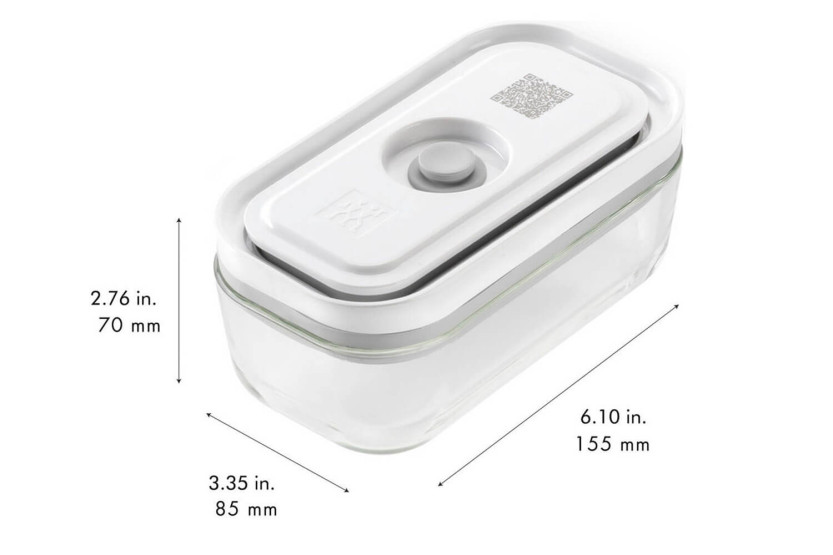 Zwilling Fresh & Save vakuumpakker i borosilikatglass