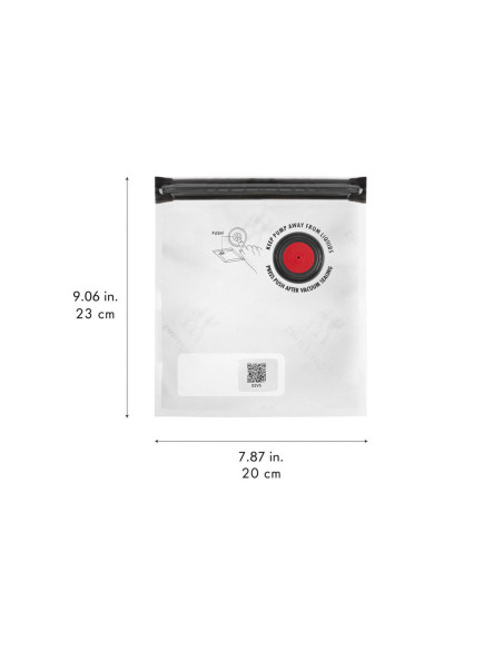 Sæt med 10 genanvendelige Zwilling Fresh & Save-vakuumposer