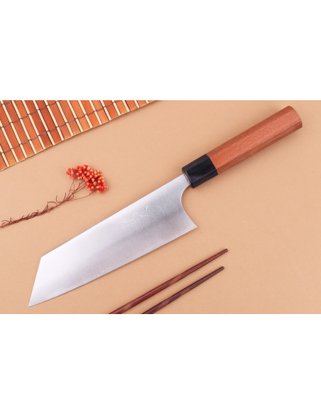 Shibata Koutetsu R2 18 cm håndlavet japansk bunka-kniv