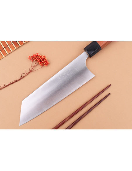 Shibata Koutetsu R2 18 cm coltello bunka giapponese fatto a mano