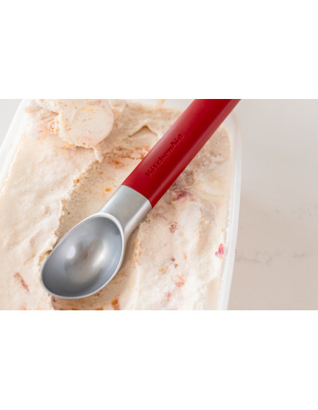 Kitchen Aid ruostumattomasta teräksestä valmistettu jäätelökauha