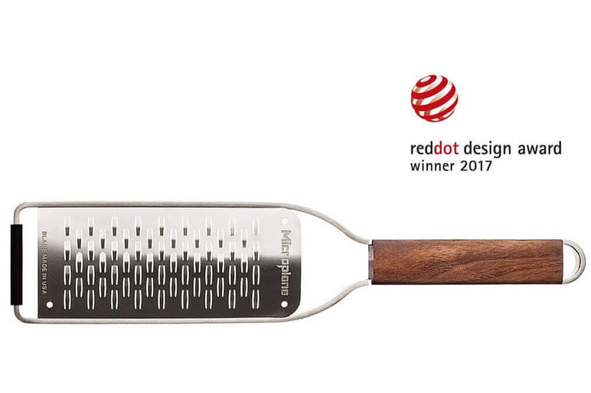 Lima de dois gumes Microplane Master com cabo de nogueira