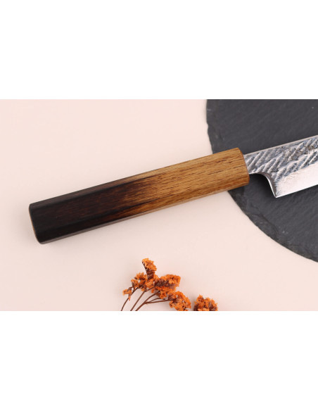 Wusaki Nawame AUS10 damascus 13.5cm japanese craft utility knife