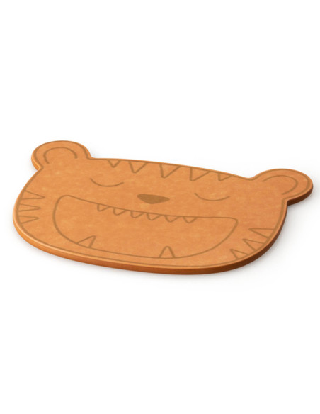Kinderboard Continenta tijger in duracore 23,3x17x0,6cm