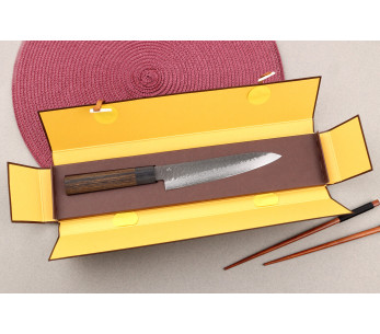 16cm Shizu Hamono Gen VG10 damascus japanilainen yleiskäyttöinen veitsi 2