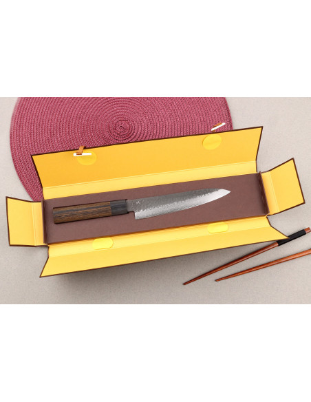 16cm Shizu Hamono Gen VG10 damascus japanilainen yleiskäyttöinen veitsi