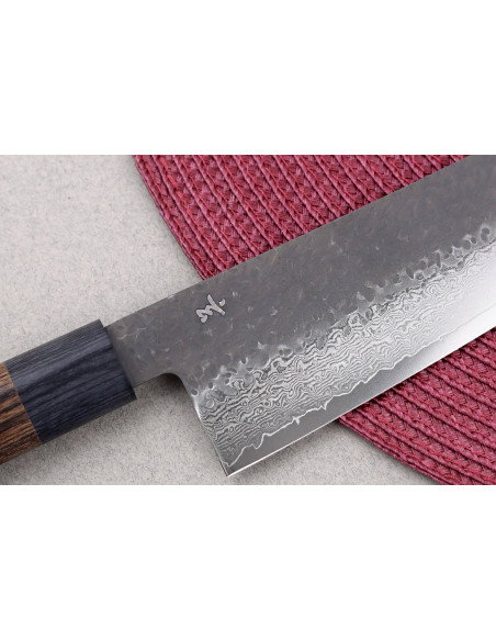 Coltello da chef giapponese da 18 cm Shizu Hamono Gen VG10 damascato