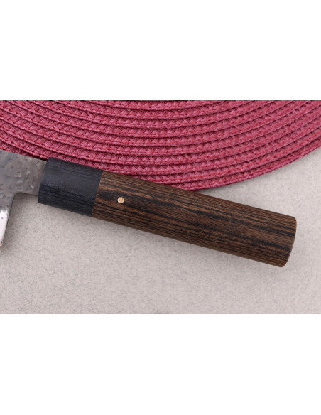 Cuchillo de cocinero japonés de 18cm Shizu Hamono Gen VG10 damasco