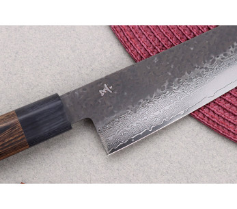 21cm Shizu Hamono Gen VG10 Damaskus japansk kockkniv 2