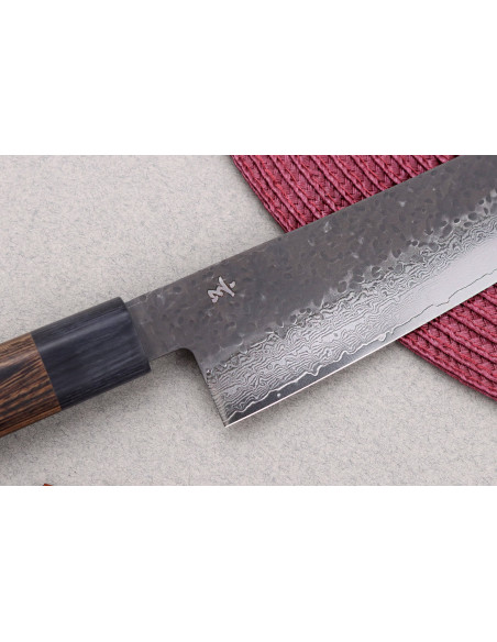 Faca de chef japonesa Shizu Hamono Gen VG10 Damascus de 21 cm