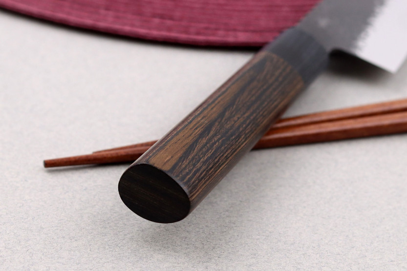Cuchillo de cocinero japonés Shizu Hamono Gen VG10 Damasco de 21cm