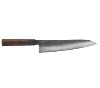 Faca de chef japonesa Shizu Hamono Gen VG10 Damascus 24cm